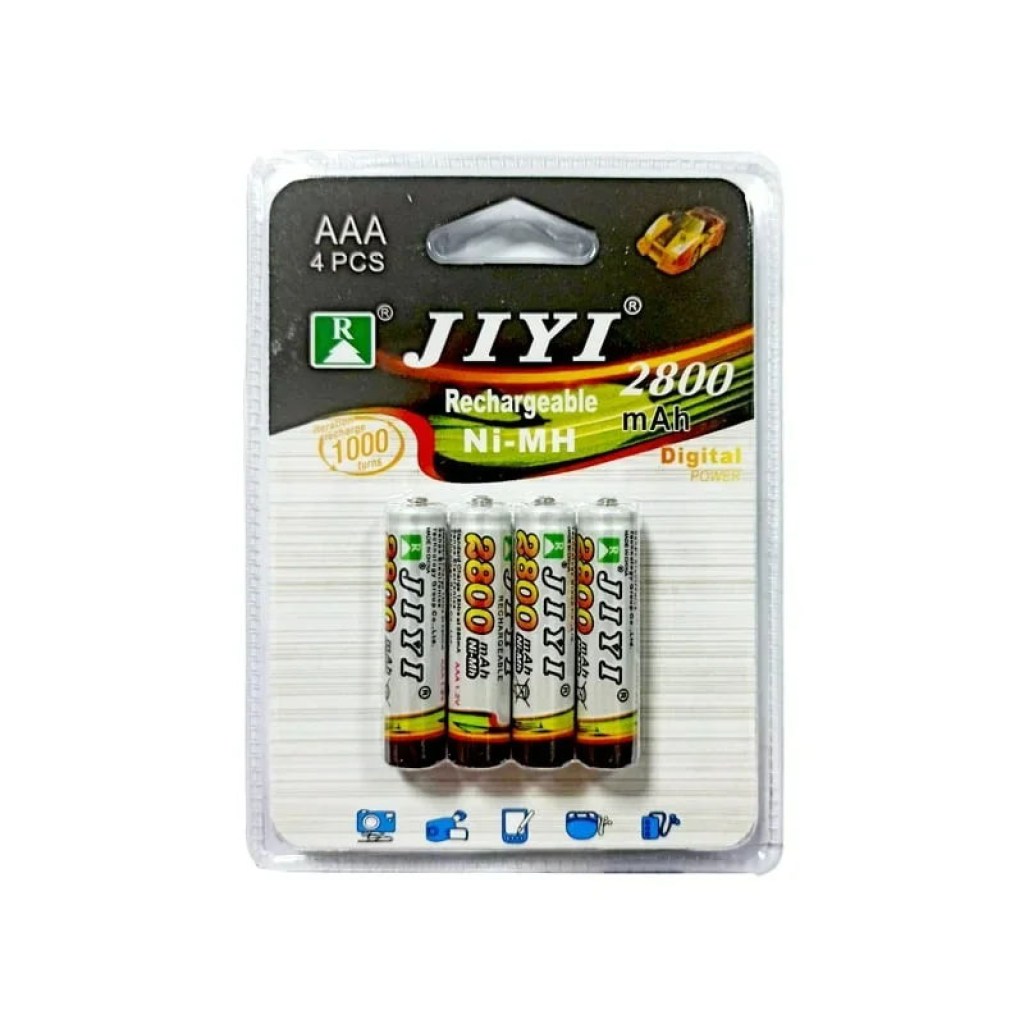 επαναφορτιζόμενη-μπαταρία-αaa-jiyi-νi-mh-1,2v-2800mah-4-τεμάχια